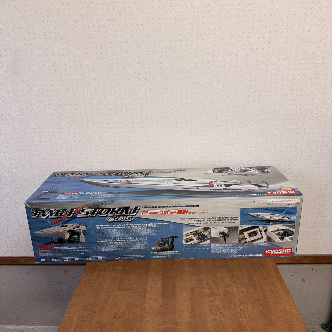 ● 美品 京商 KYOSHO TWIN STORM 800 船舶 ラジコン 廃番