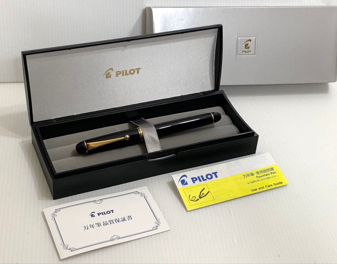 パイロット PILOT 万年筆 14K585 ゴールドペン先 5FM 箱付き