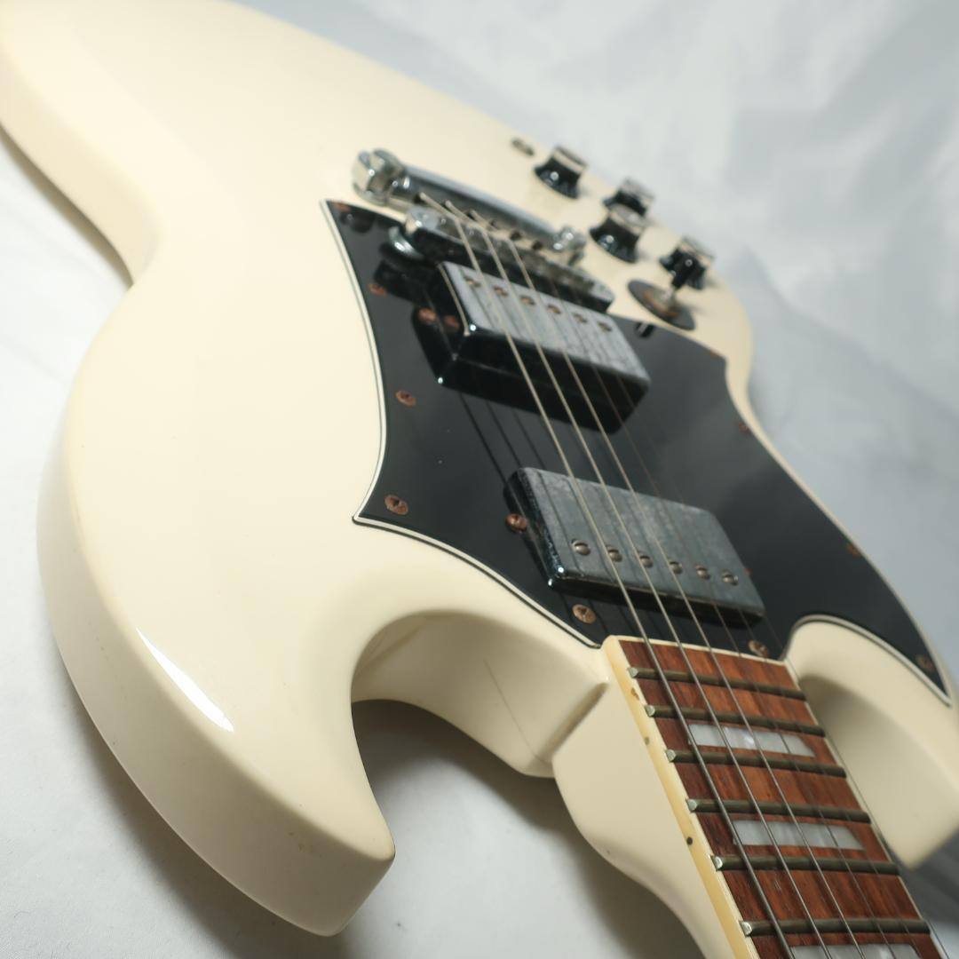 Blitz by Aria SGタイプ エレキギター ホワイト ケース付