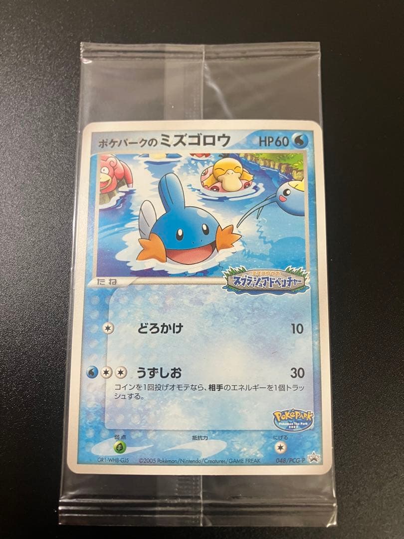 ポケモンカード ポケパークのミズゴロウ 未開封 限定 プロモ