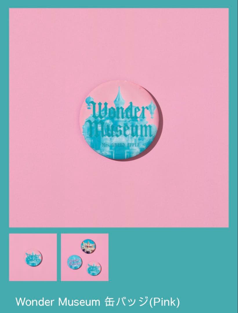 ミセス Wonder Museum トートバッグ(東京限定) と缶バッジ