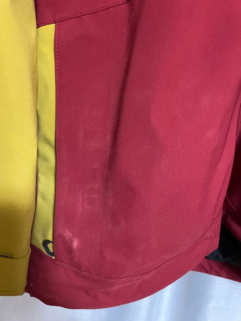 スキーウェア 赤/黄