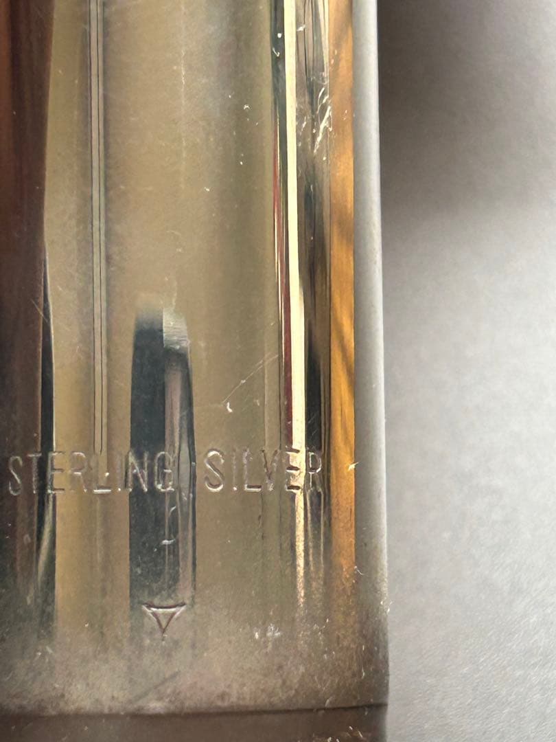 頭部官銀製フルート ケース付き　ヤマハYFL31