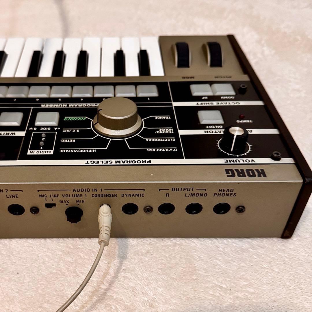 KORG MicroKORG シンセサイザー 37鍵 ソフトケース付き