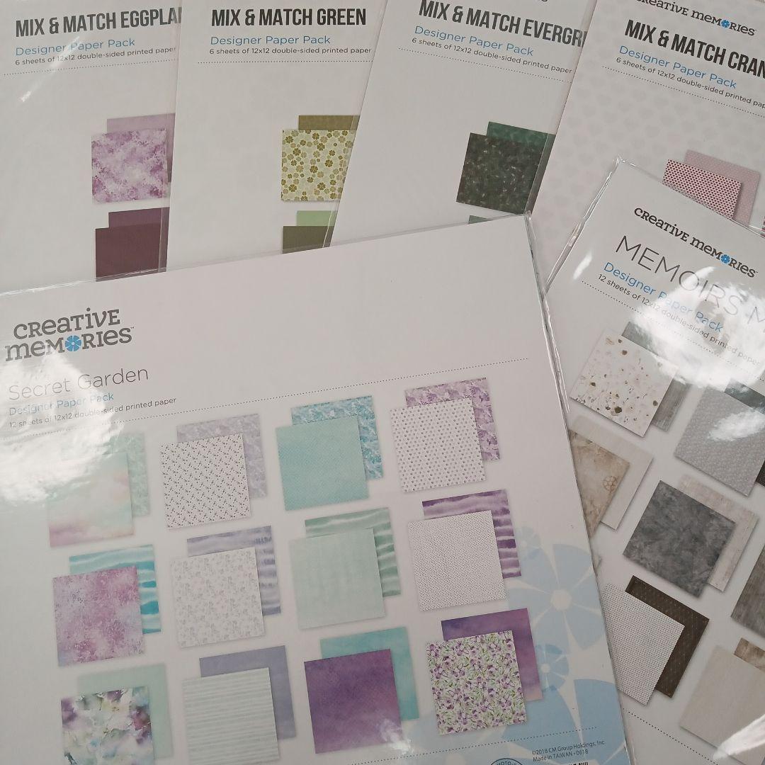 クリエイティブメモリーズ ペーパー