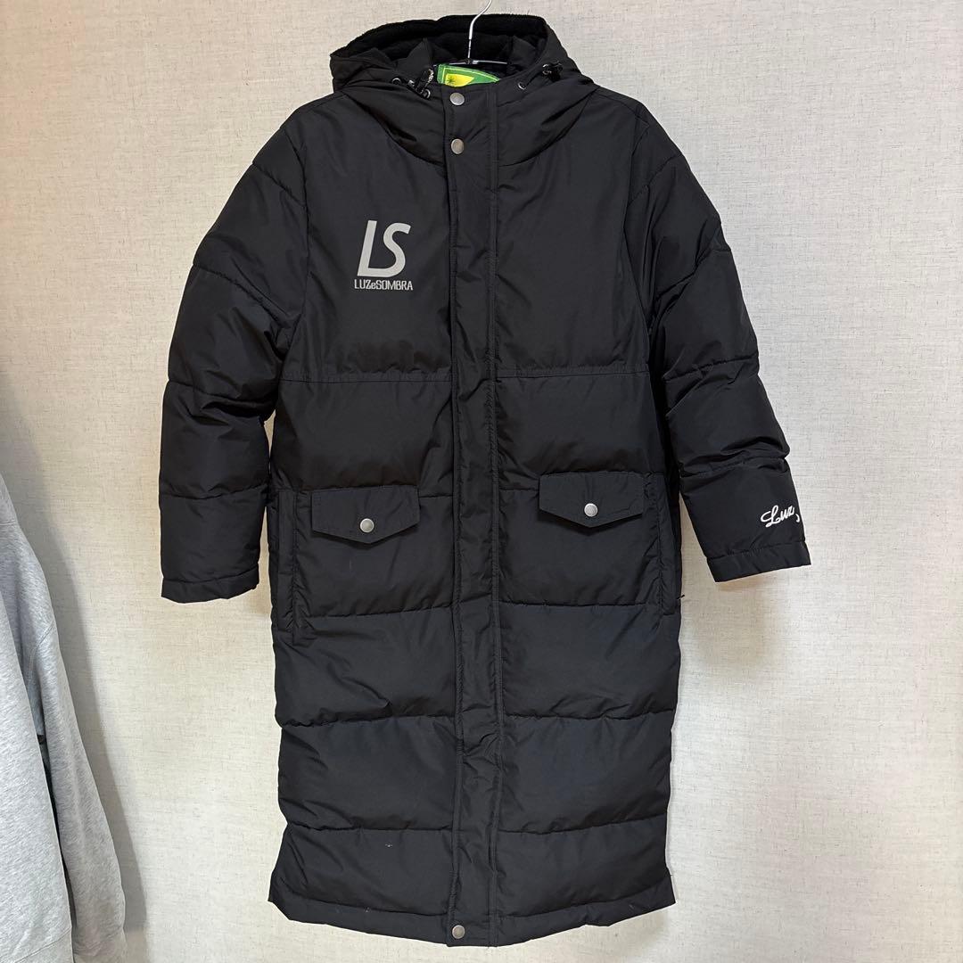 美品　ルースイソンブラ　ダウンベンチコート 黒　160