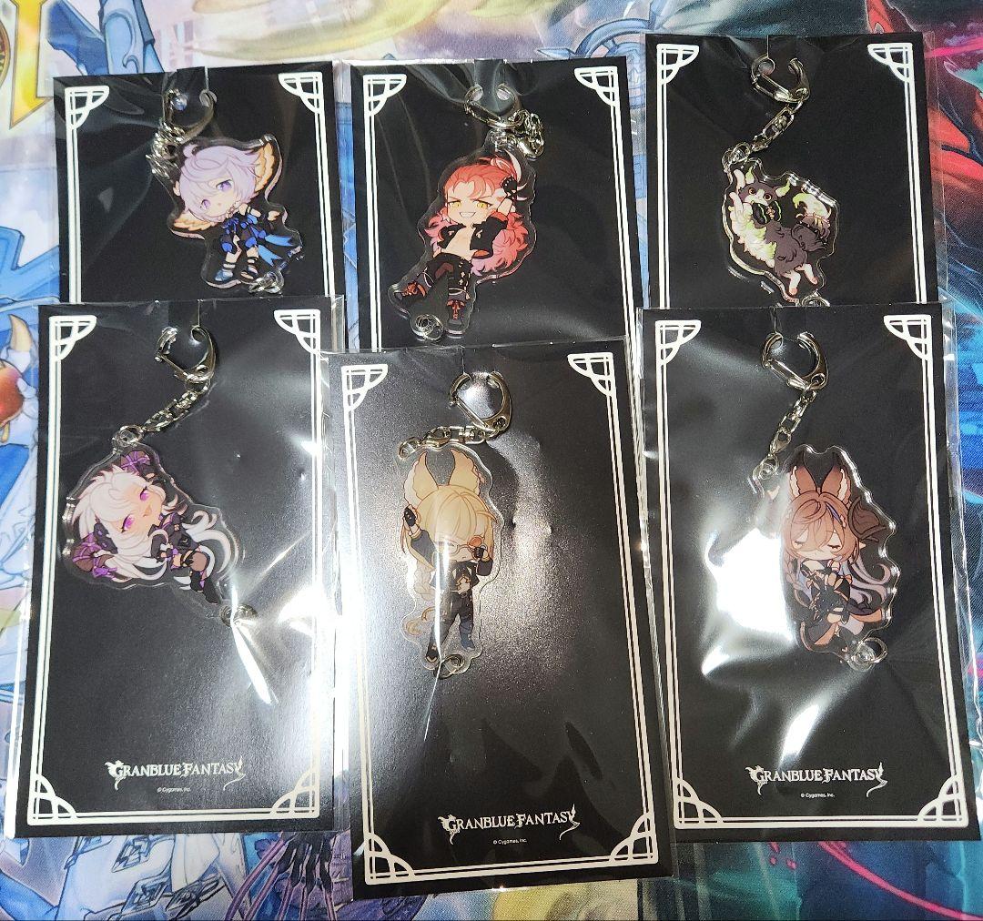 グラブルフェス 2025 六竜 ぶらさがりアクリルキーホルダー
