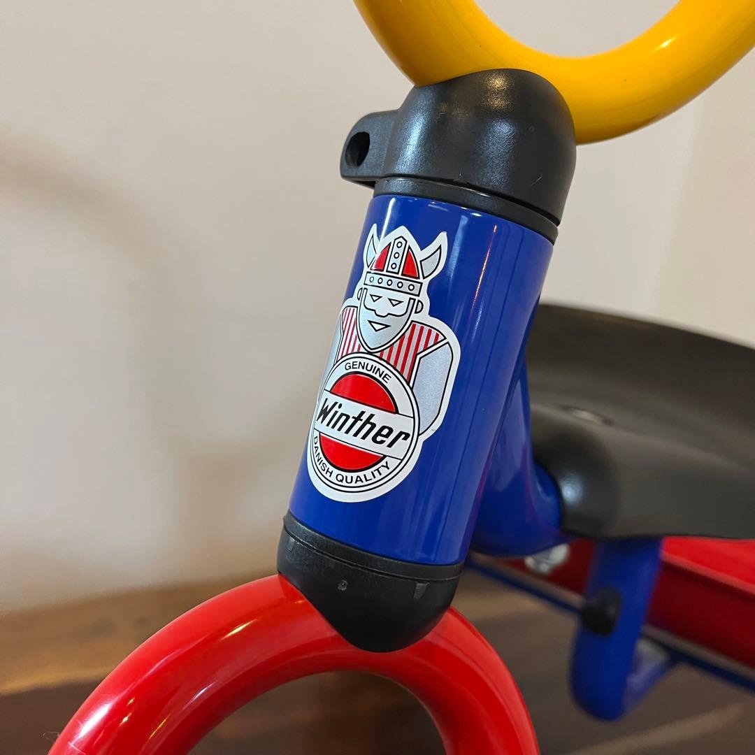 ボーネルンド ウィンザー ペリカンデザイン 三輪車 Vハンドル カラー