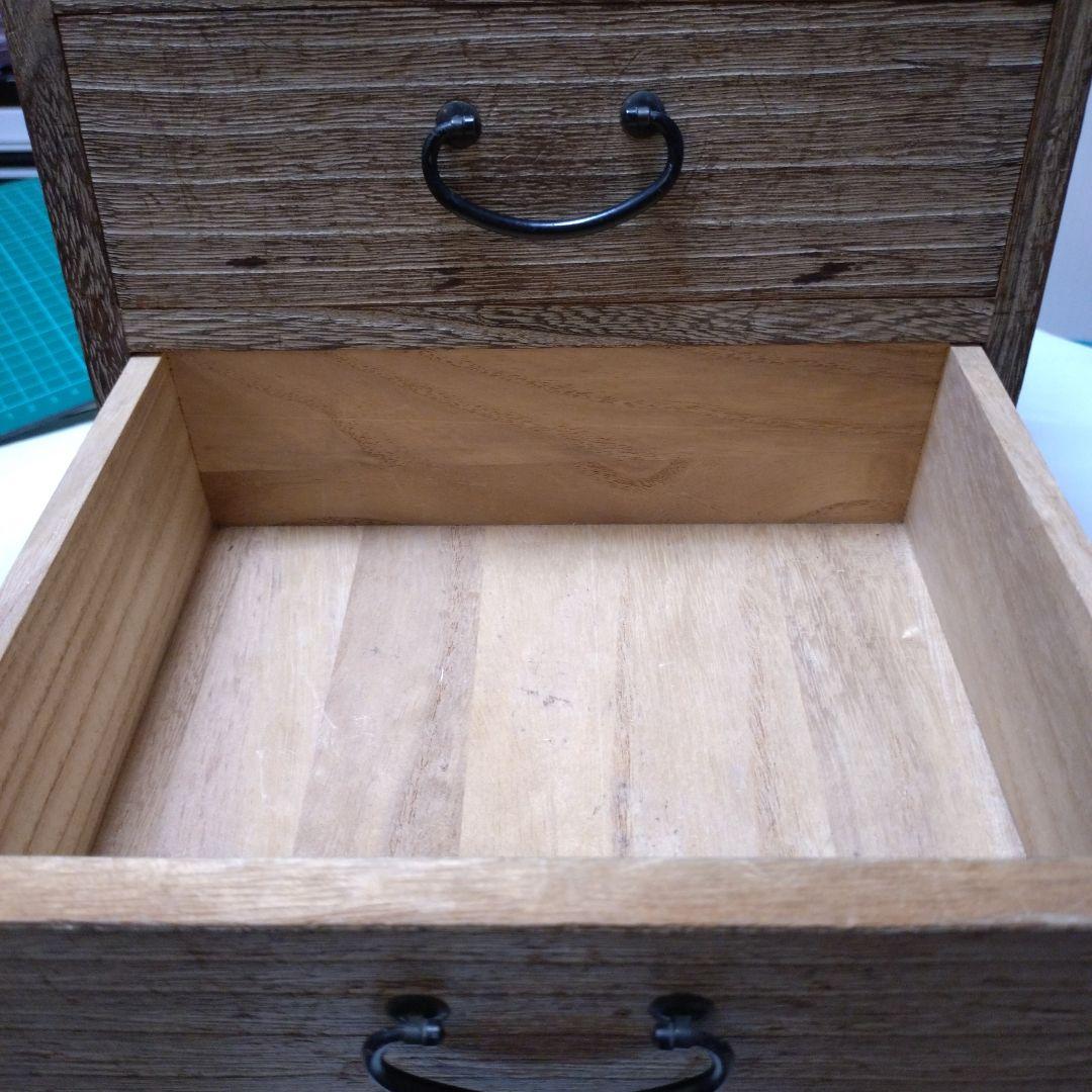 桐 4段引き出し 小タンス