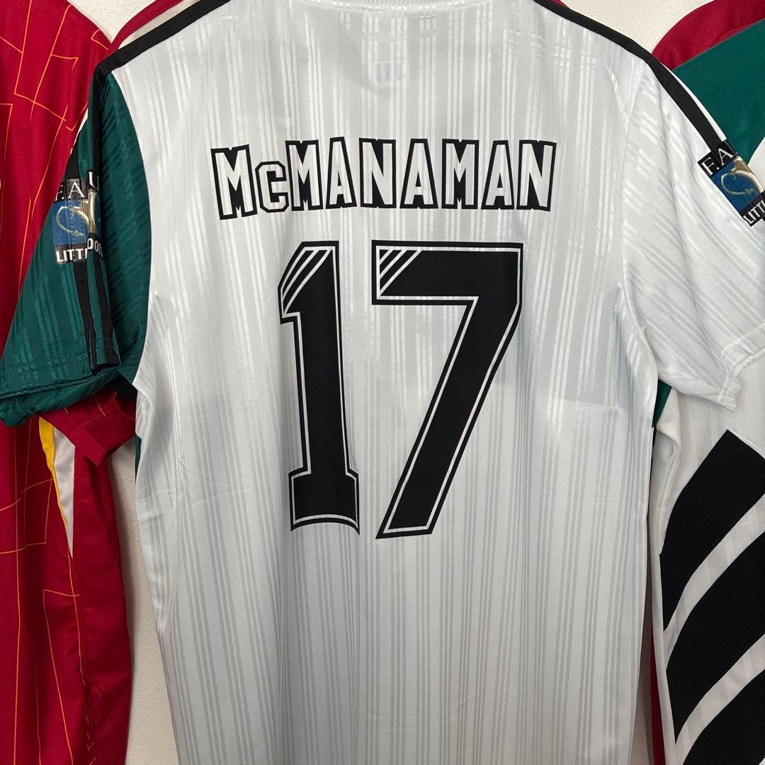 95-96 プレミアリーグ リバプール マクマナマン ユニフォーム(H)