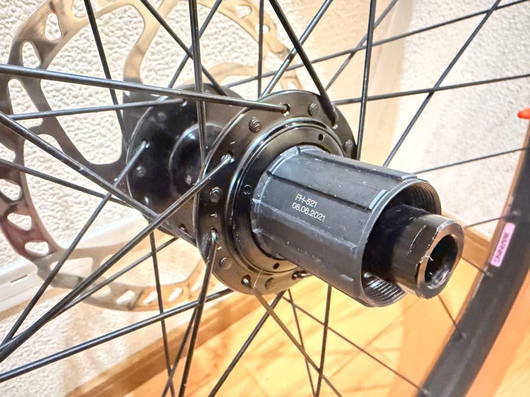 WTB HTZ i25 完組ホイール　スルーアクスル　ディスクブレーキ 650c