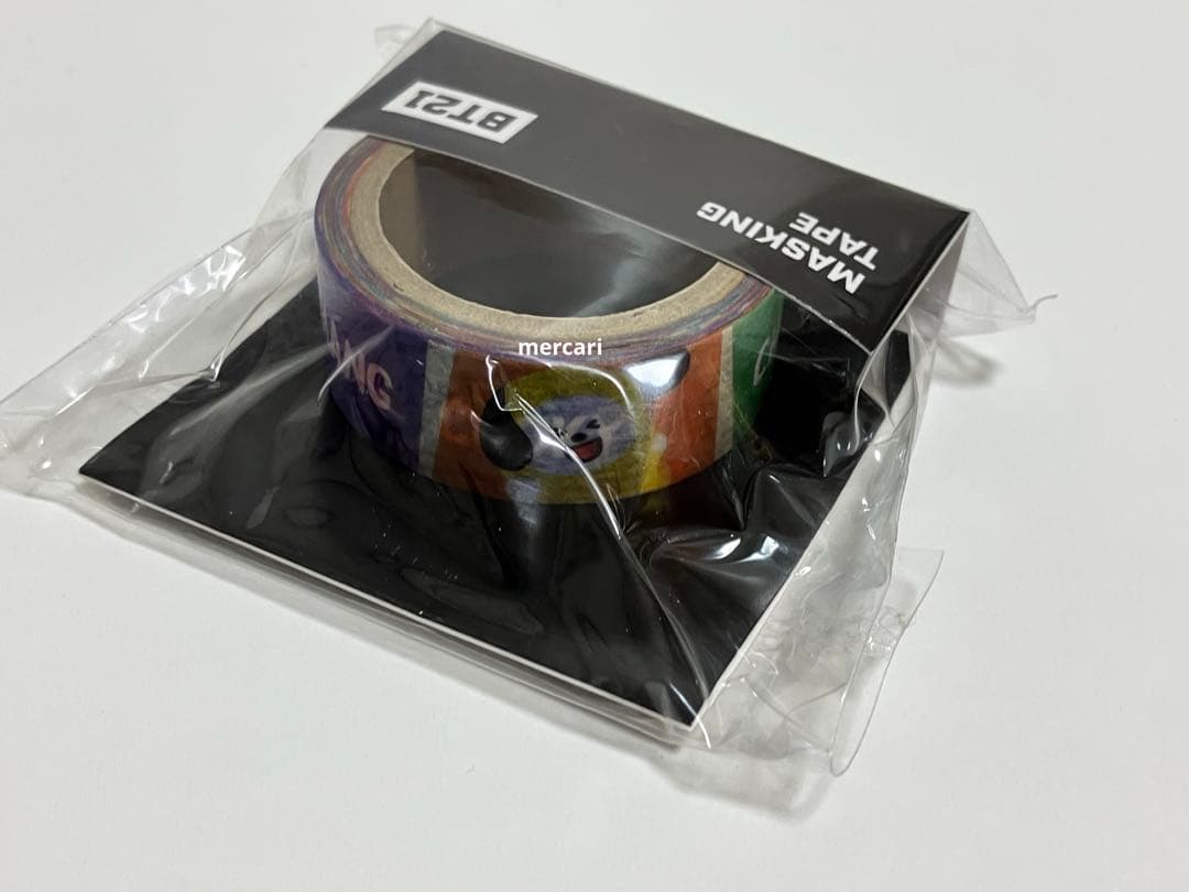 BTS BT21 マスキングテープ OPPテープ プチドロップ マステ 公式品