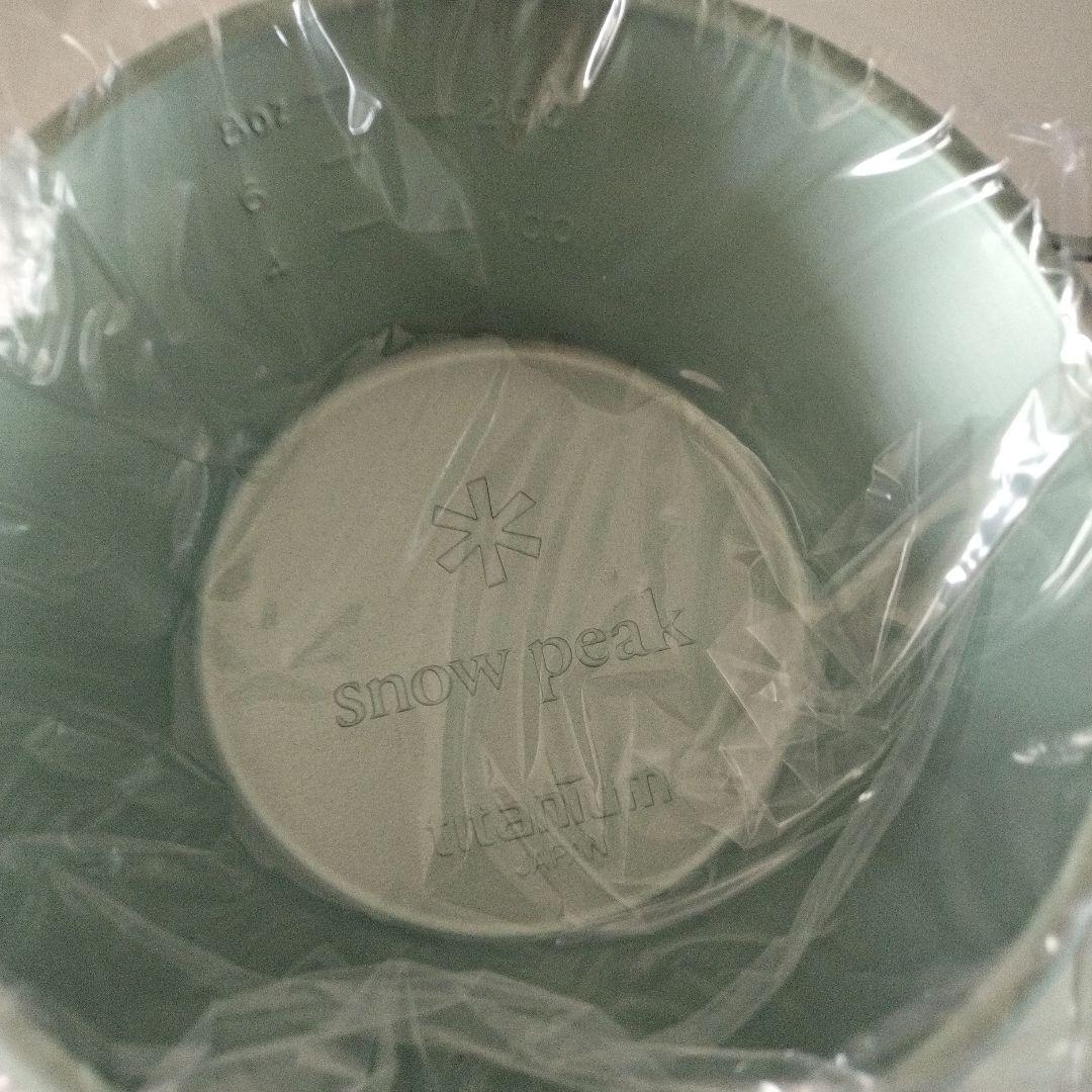 新品未使用 スノーピーク 福山限定 チタンシェラカップ E-104-FKY 2個