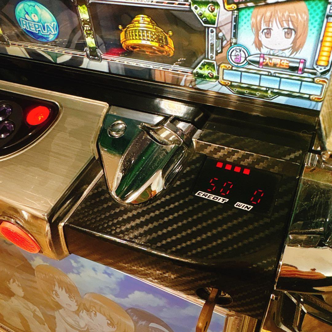✨良品✨ 初代 ガールズ＆パンツァー スロット 5号機 実機 不要機付き