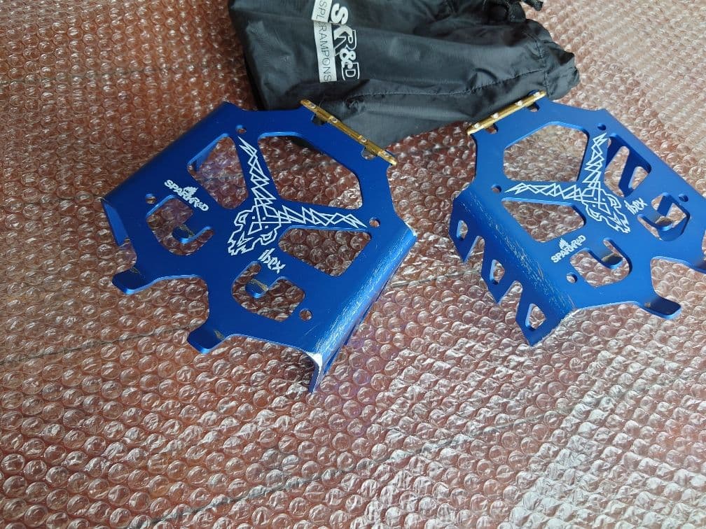 スノーボードsparkクランポンとG3シールセット