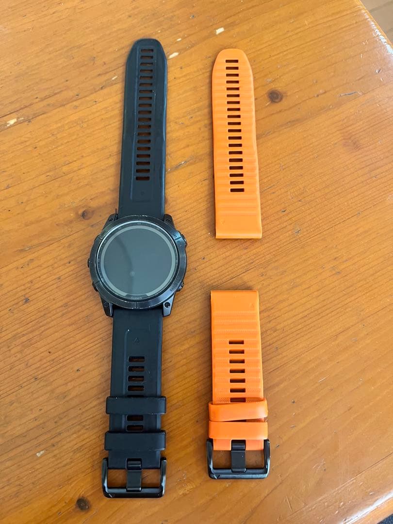 Garminfenix7X SapphireDual Power純正バンド2本付