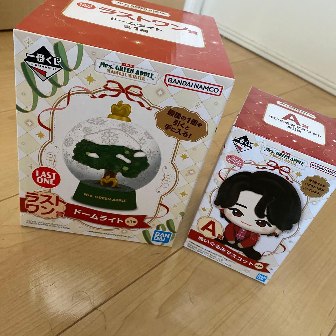 Mr's GREEN APPLE ドームライト＆マスコットセット