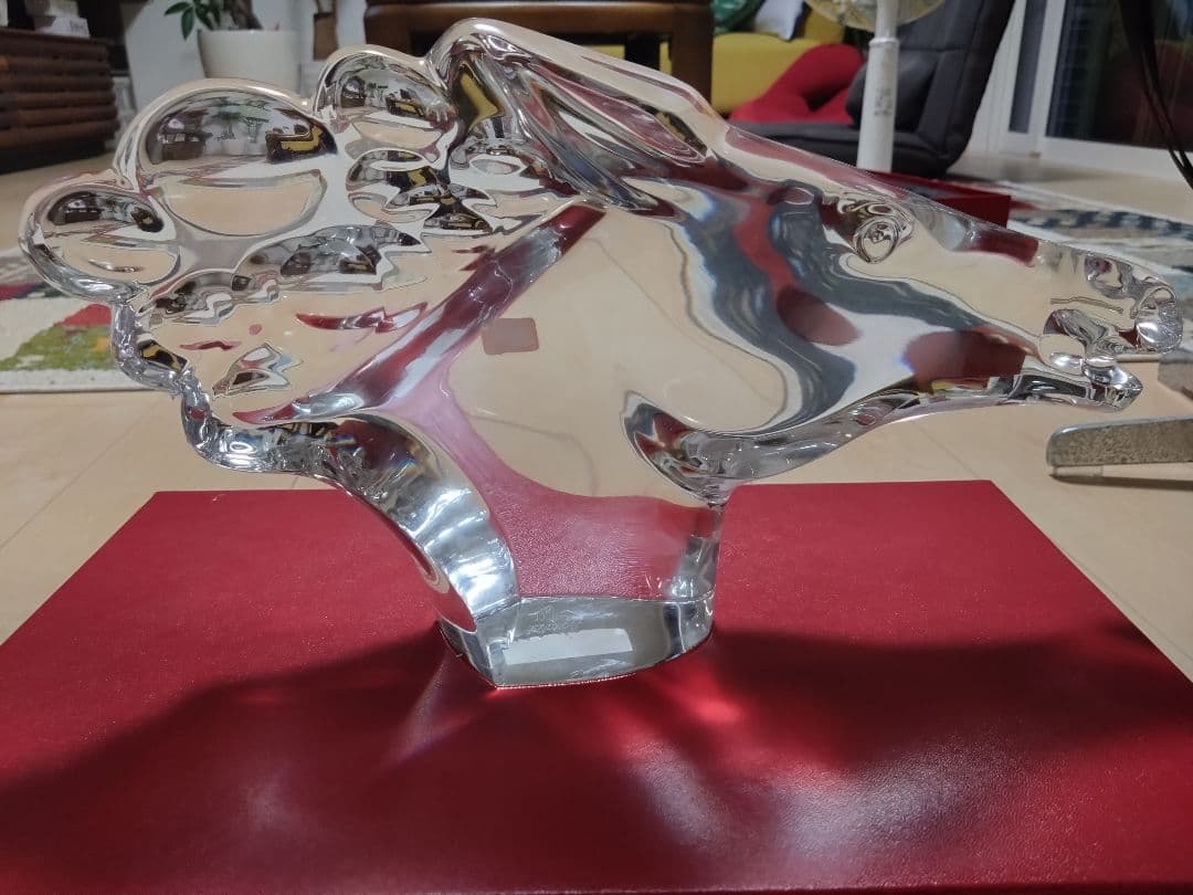 バカラ置物ホースヘッド