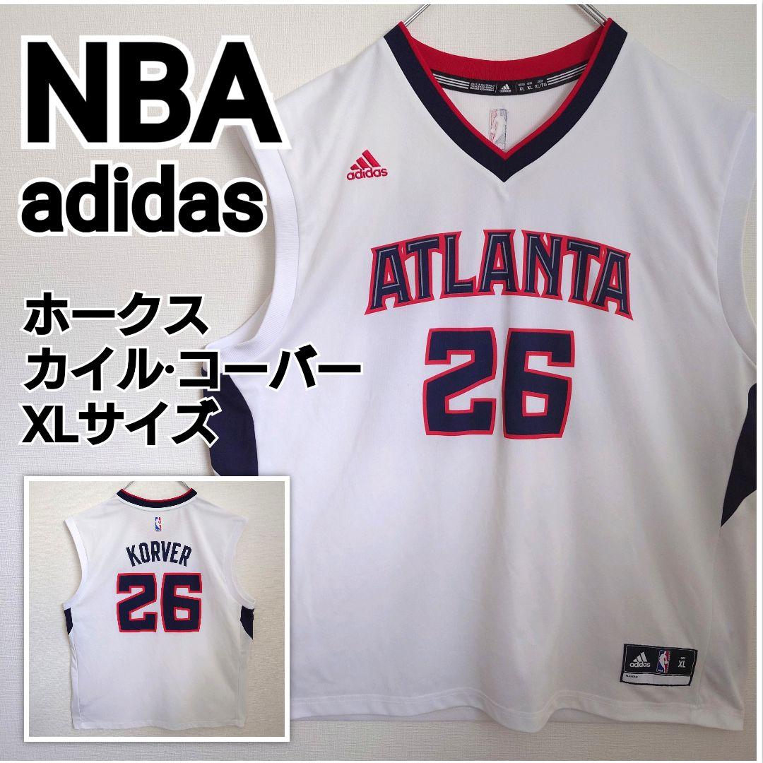 古着 NBA adidas カイルコーバー アトランタホークス ユニフォーム