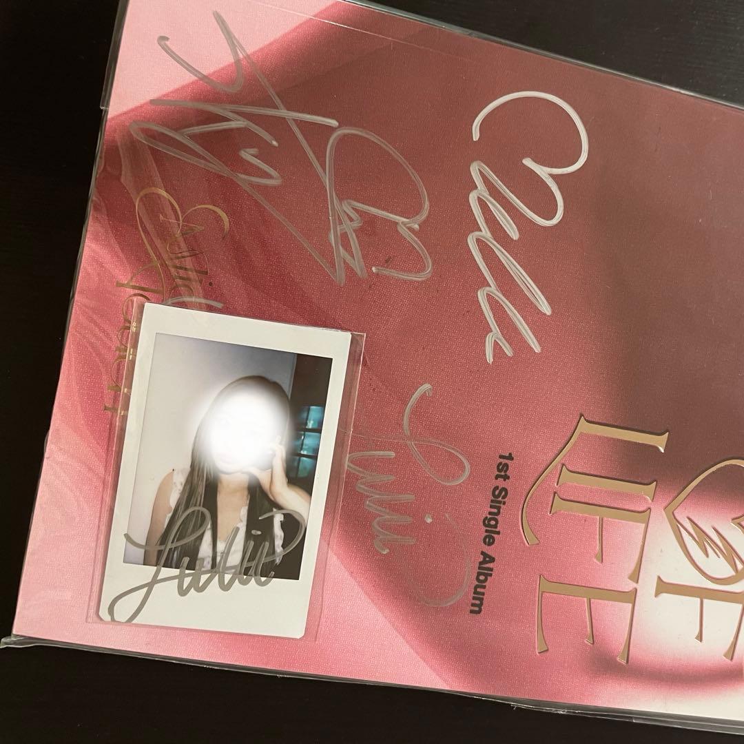 FLNK LUCKYDRAW当選者特典　ジュリー　サイン入りポラロイド