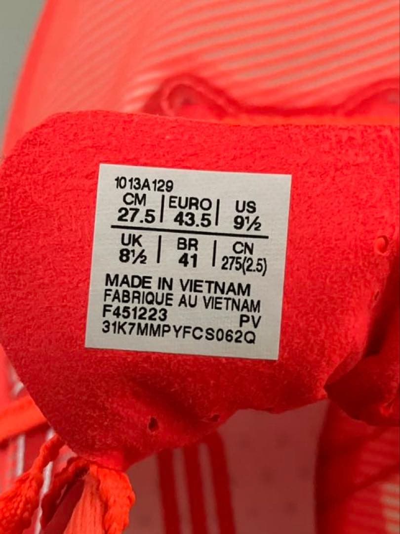 【シゲ】アシックス　S4 美品！27.5cmランニングシューズ