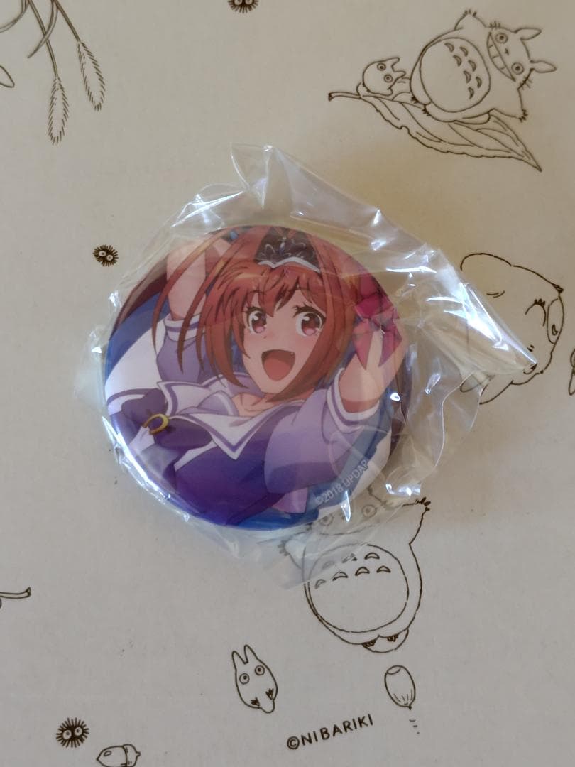 【新品・未開封】ウマ娘 ダイワスカーレット① ゲーマーズガチャ 缶バッジ