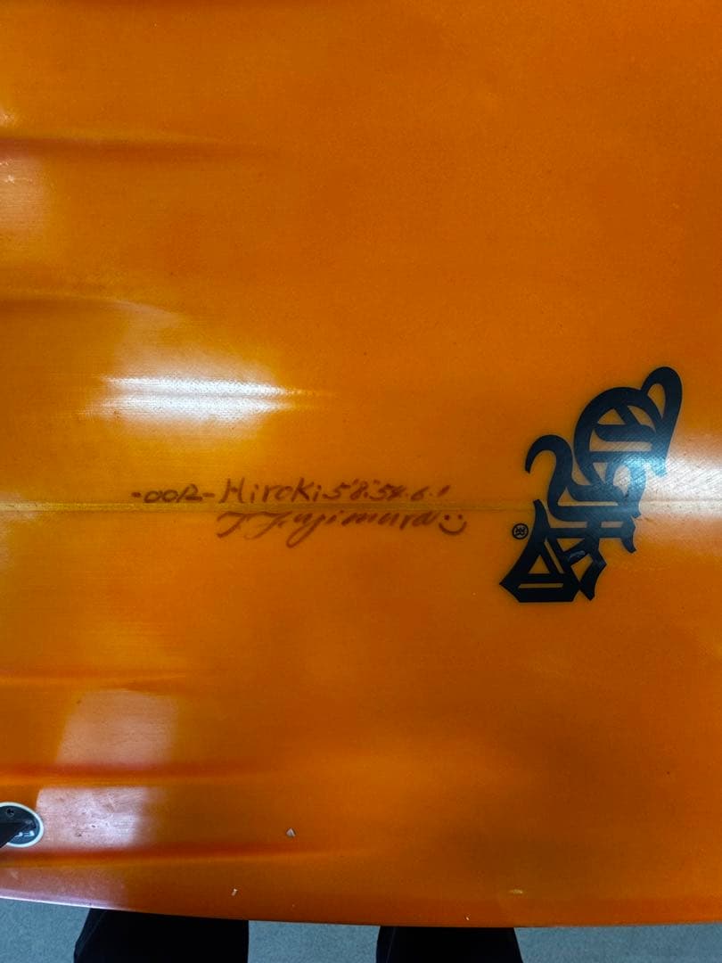 限界値下げ！　フィン付き手渡し　BREDREN DESIGN TUN 5’8