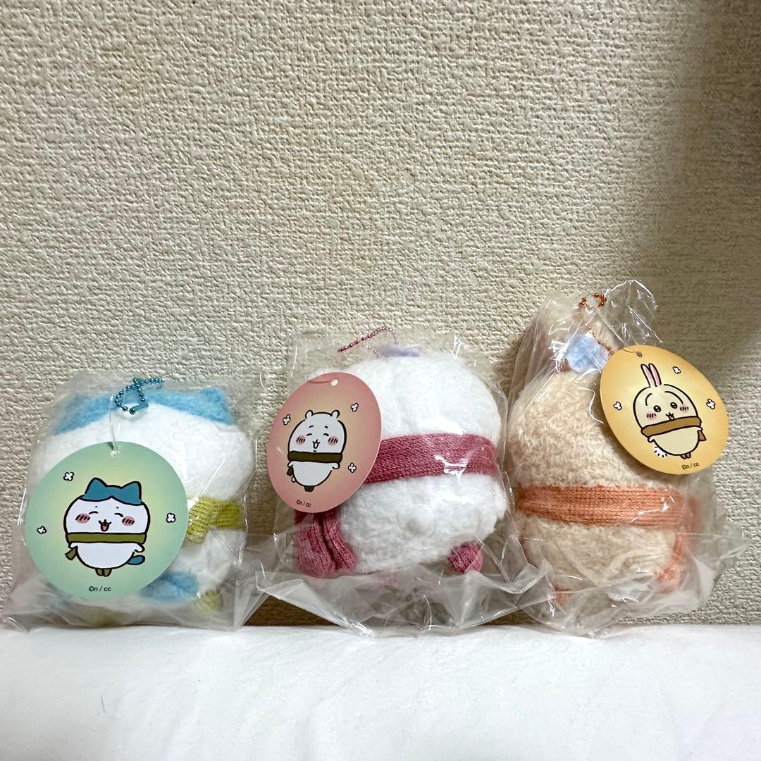 【新品未開封】ちいかわ　ぬくぬくの装いマスコット　セット