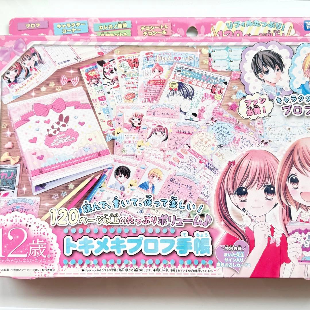 12歳。 トキメキ プロフ帳 新品未開封 漫画 ちゃお
