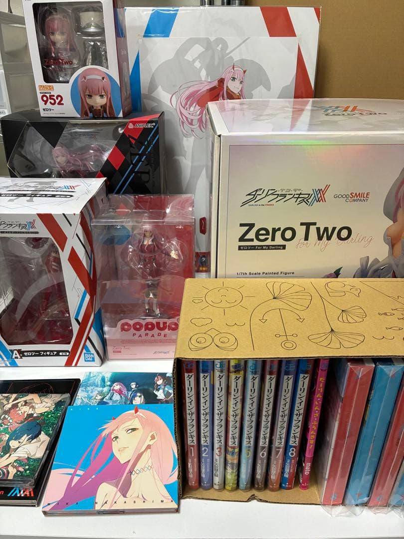 ダーリンインザフランキス　DVD &グッズ&ゼロツーフィギュア等　まとめ売り