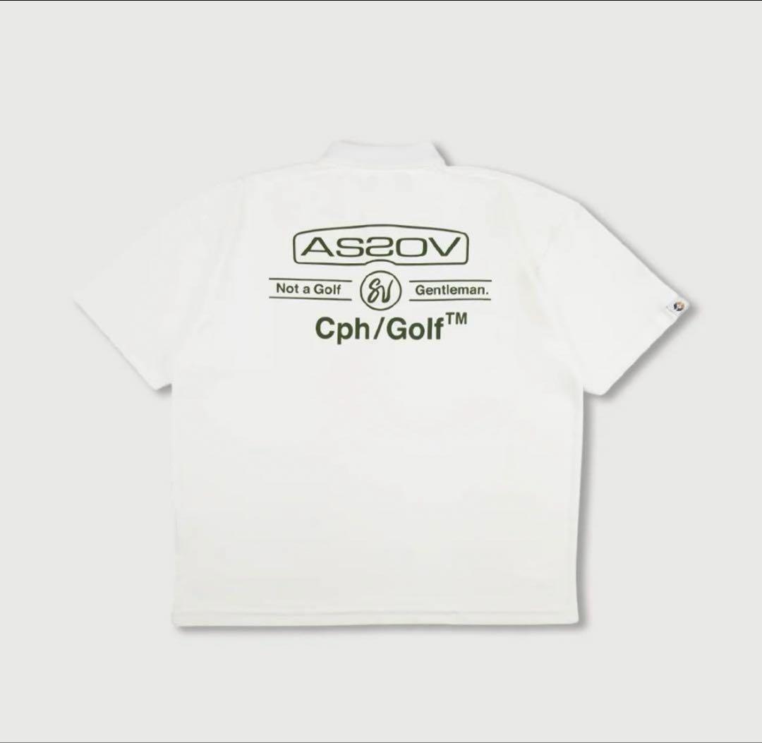 Cph/Golf™ × AS2OV ポロシャツ L size