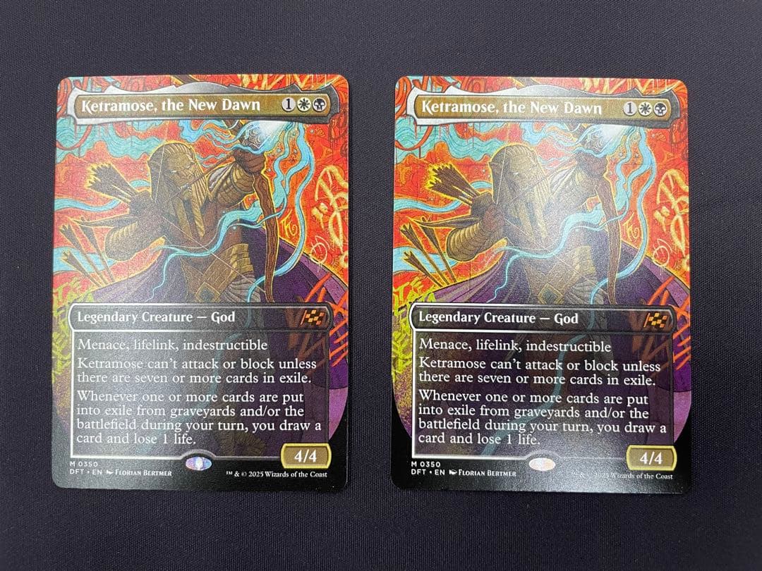 新たな夜明け、ケトラモーズ ボーダーレス英語版2枚セット