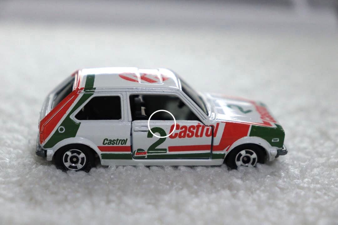 フォルクスワーゲン　グループA フェア　GOLF GLEトミカ　日本製　箱無し