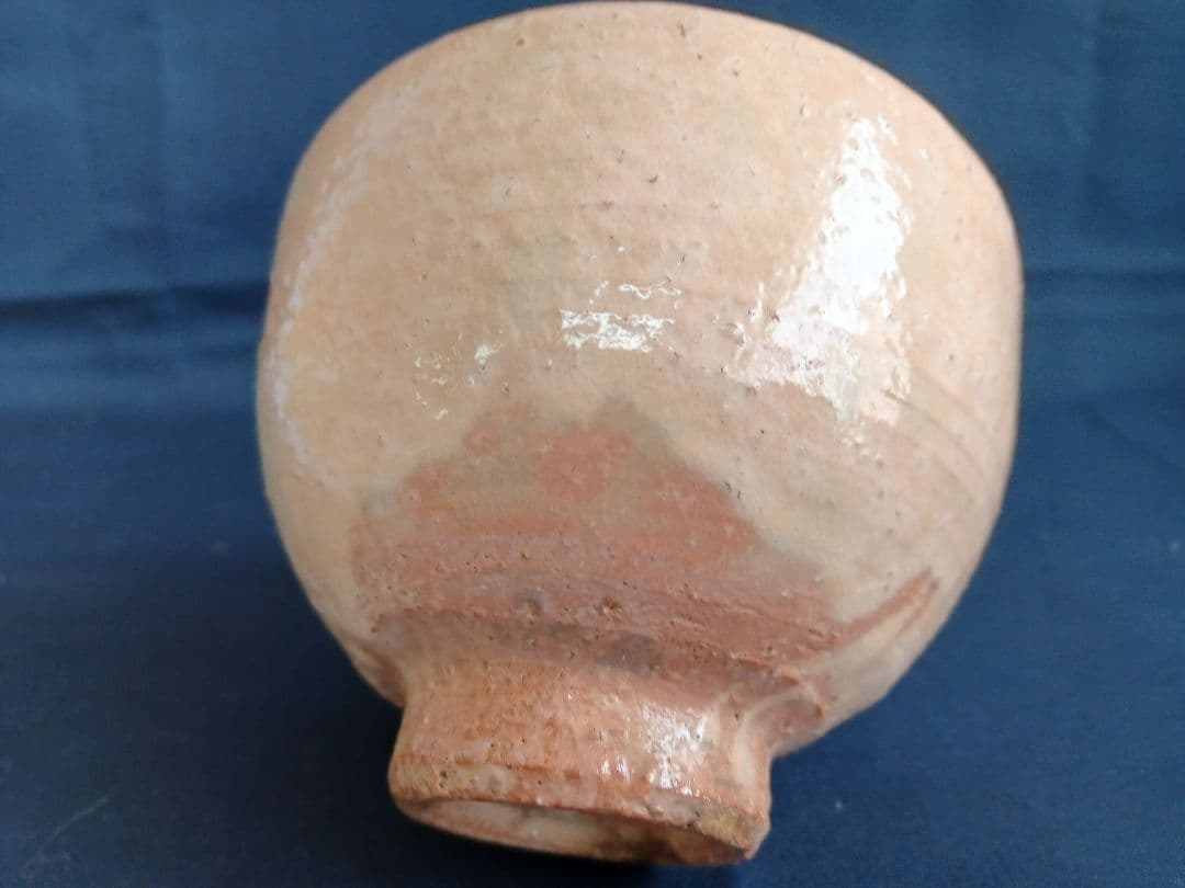 萩茶碗   旭雲山　松延窯　金子松延