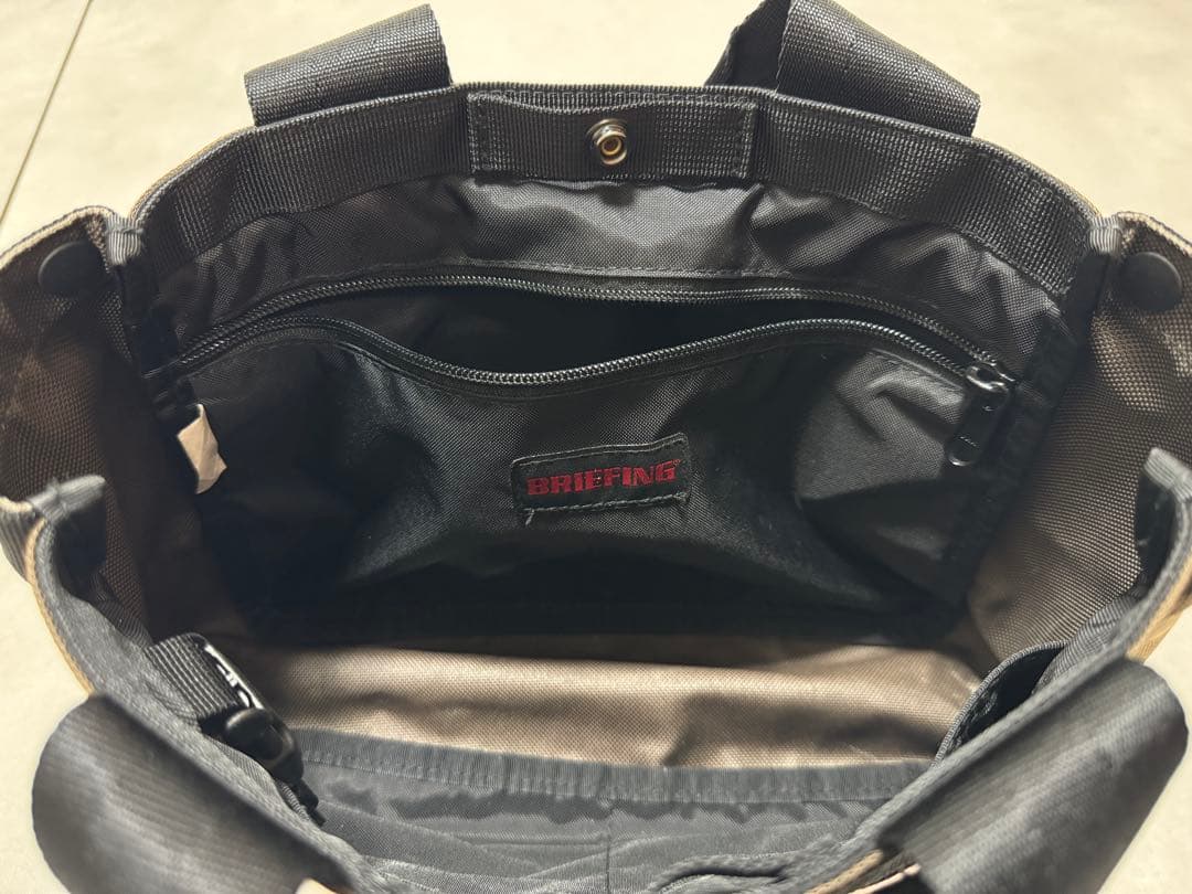 【BRIEFING】ブラウン　ゴルフ用カートバッグ