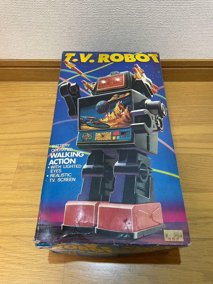 【希少】昭和レトロ　テレビロボット ウォーキングアクション