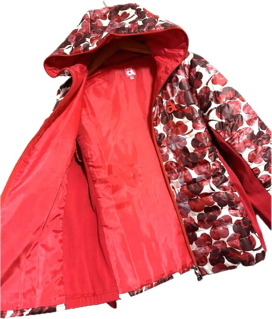 未使用 アルチビオ クローバー柄 中綿 ブルゾン 38 サイズ M ゴルフウェア