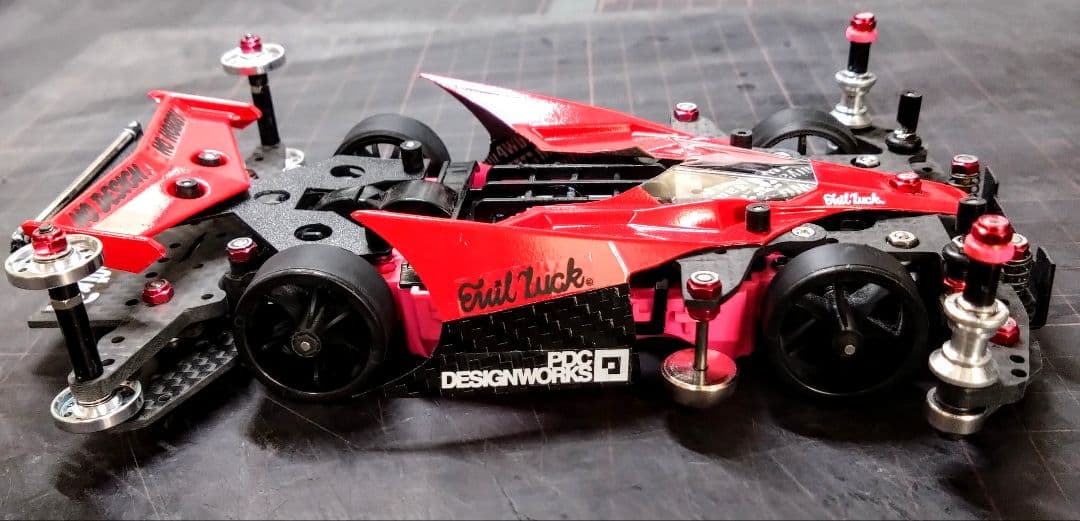 専用品　ミニ四駆　完成品　ネオファルコン　MSシャーシ MSフレキ