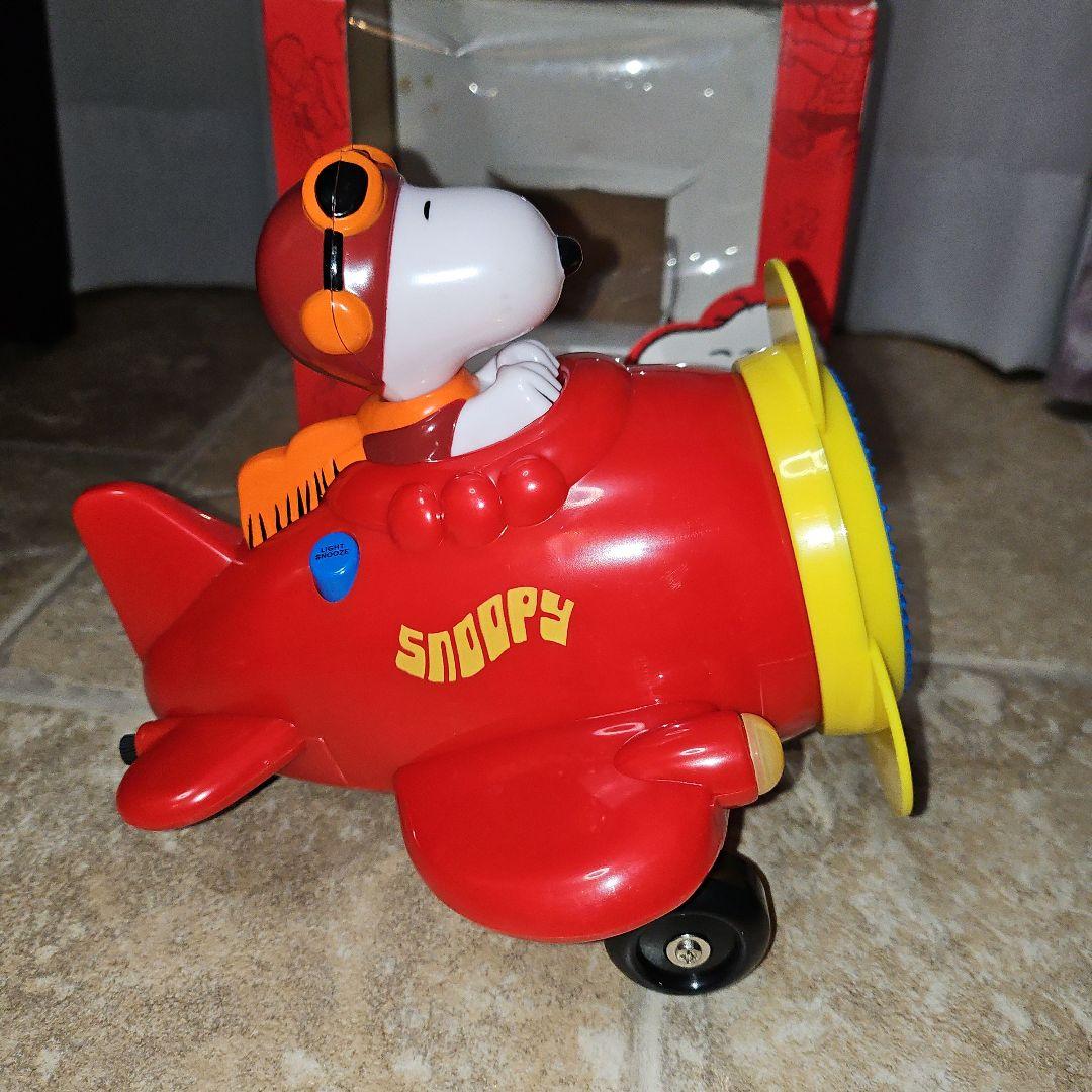 超激レア SNOOPY フライングエース 立体 目覚まし時計 3Dクロック