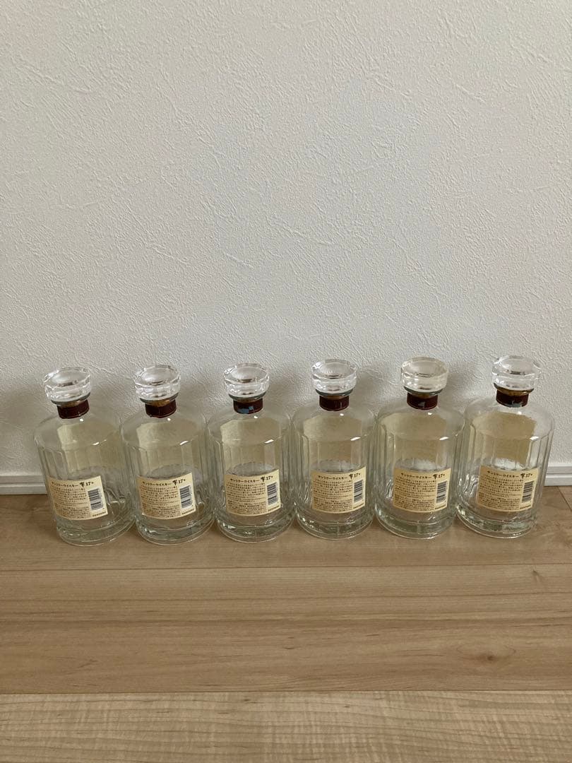 空き瓶　響 17年 6本セット 700ml 未洗浄