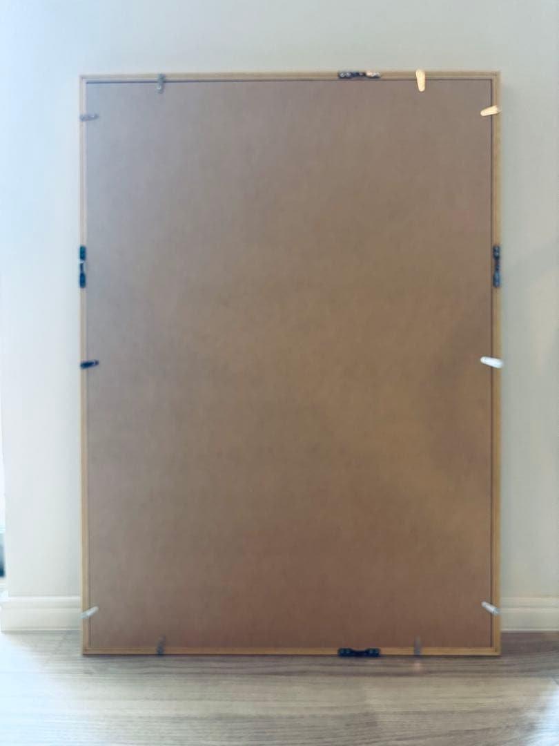 特注木製額装付き アニカ・エリザベス・フォン・ハウスヴォルフ 展覧会ポスター