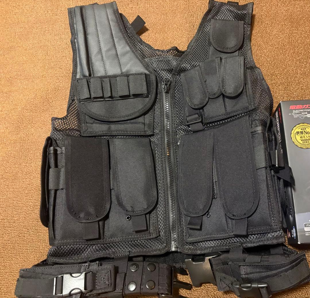 東京マルイ スコーピオン Vz61 電動コンパクトマシンガン ベスト セット