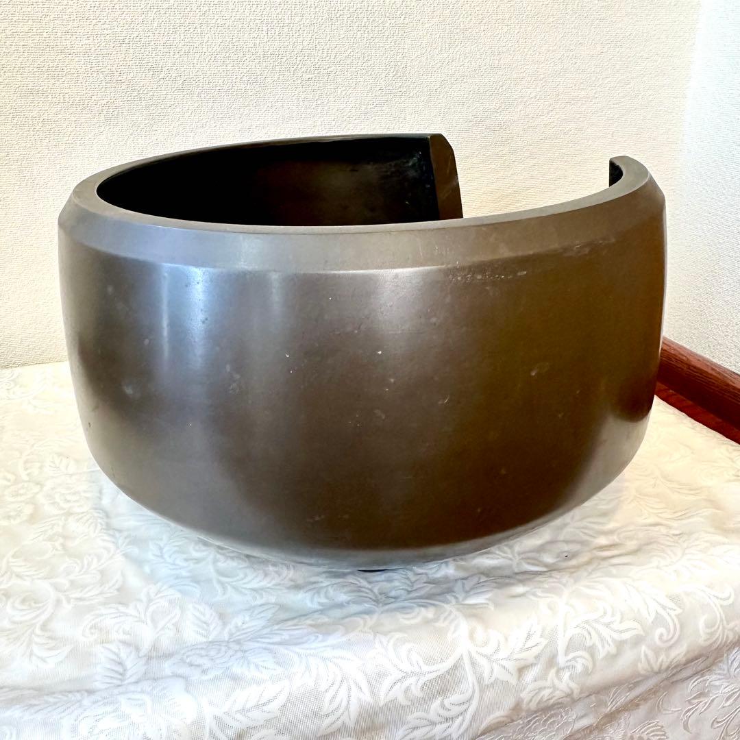 ♦︎未使用品♦︎ 唐銅？ 面取り風炉　風炉