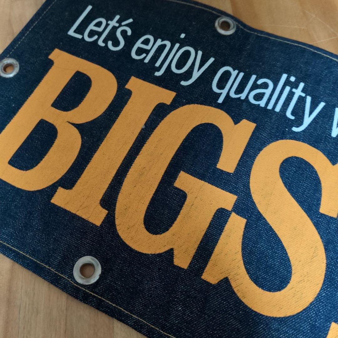 希少 レア BIGSTONE デニムバナー