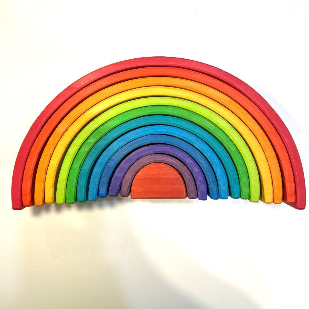 グリムス風　アーチレインボー大と半円盤レインボー大のセット