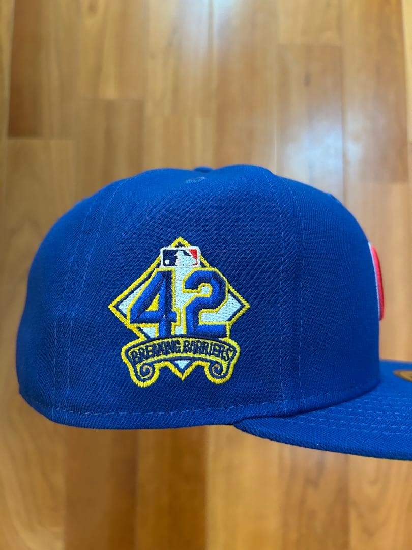 新品 カブス ニューエラ59FIFTYキャップ7 3/8ジャッキーロビンソンデー