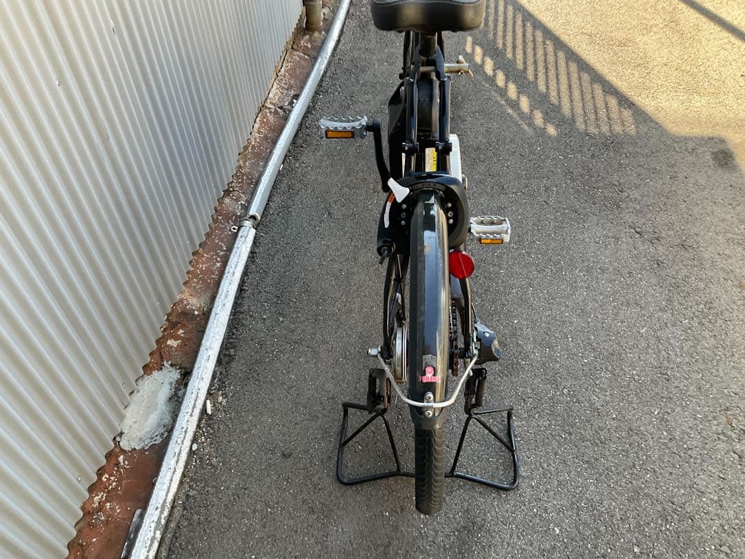 ヤマハ新機種電動アシスト自転車pas city20インチブラックアルミボディー