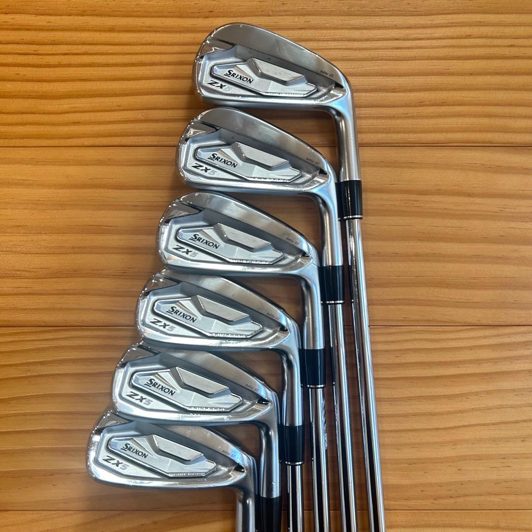 Srixon ZX5 MKⅡ アイアンセット（5〜P）
