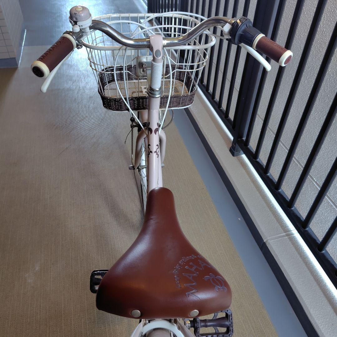 えれな♪自転車24インチ 女の子 MAHALO 6段変速 【美品】