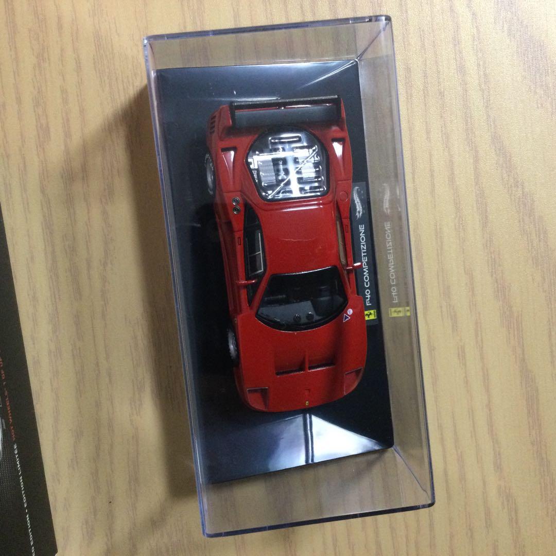 ホットウィール　エリート　限定　フェラーリF40 コンペティツオーネ　1/43